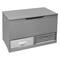 Badger Basket Gray Up & Down Toy & Storage Bench